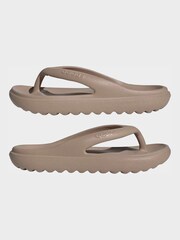 adidas Beige Adilette Lumia Flip Flops - Image 7 of 9