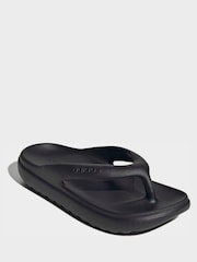 adidas Black Adilette Lumia Flip Flops - Image 1 of 10