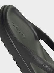 adidas Black Adilette Lumia Flip Flops - Image 10 of 10