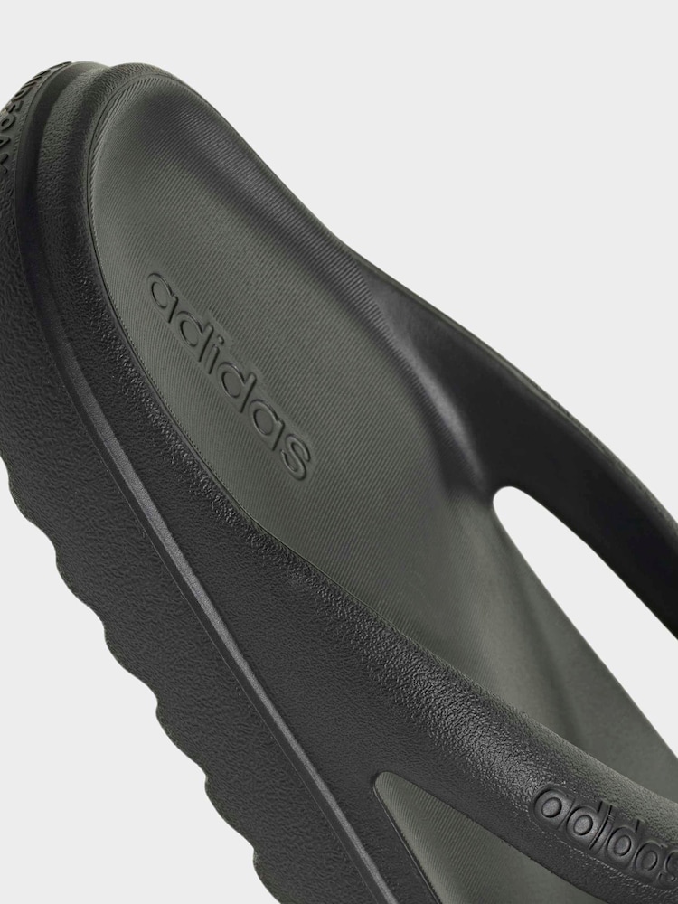 adidas Black Adilette Lumia Flip Flops - Image 10 of 10