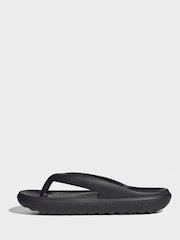 adidas Black Adilette Lumia Flip Flops - Image 4 of 10