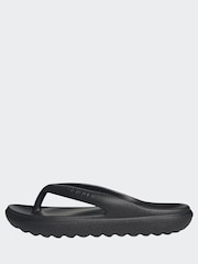 adidas Black Adilette Lumia Flip Flops - Image 5 of 10