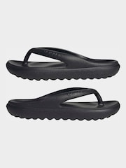 adidas Black Adilette Lumia Flip Flops - Image 6 of 10