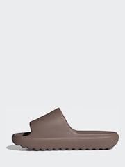 adidas Brown Adilette Lumia Slides - Image 2 of 9