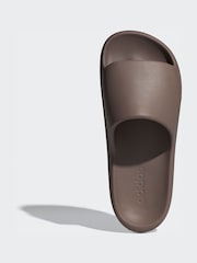 adidas Brown Adilette Lumia Slides - Image 5 of 9