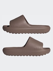 adidas Brown Adilette Lumia Slides - Image 7 of 9