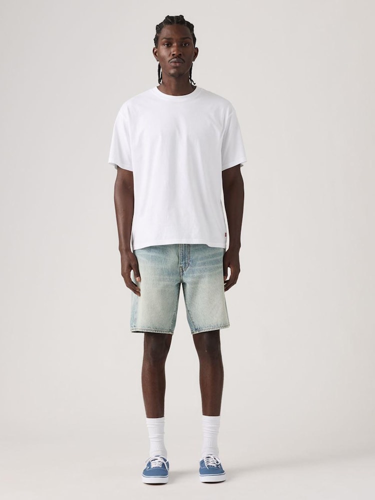 Levi's® Blue 468 Loose Shorts - Image 1 of 7