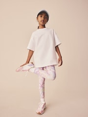 Multi Flower Tie Dye Leggings (3-16yrs) - Image 1 of 7