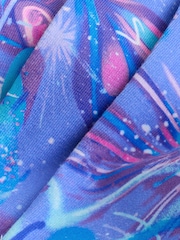 Purple Heart Graffiti - Flare Colanți (3-16ani) - Imaginea 3 din 4