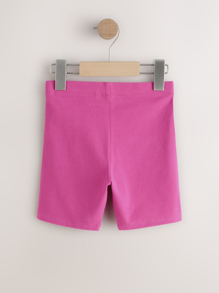 Bright Pink Cycle Shorts (3-16yrs) - Image 2 of 4