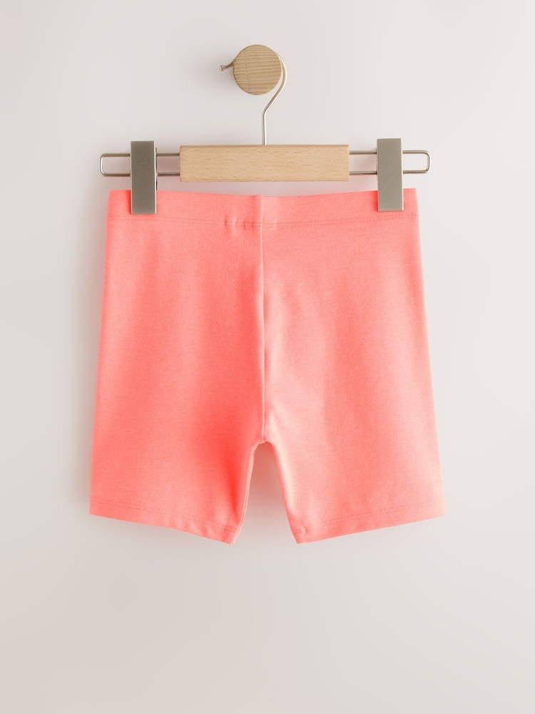 Coral Pink Cycle Shorts (3-16yrs) - Image 2 of 4 Coral Pink Cycle Shorts (3-16yrs) - Image 2 of 4