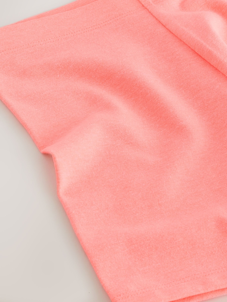 Coral Pink Cycle Shorts (3-16yrs) - Image 4 of 4 Coral Pink Cycle Shorts (3-16yrs) - Image 4 of 4