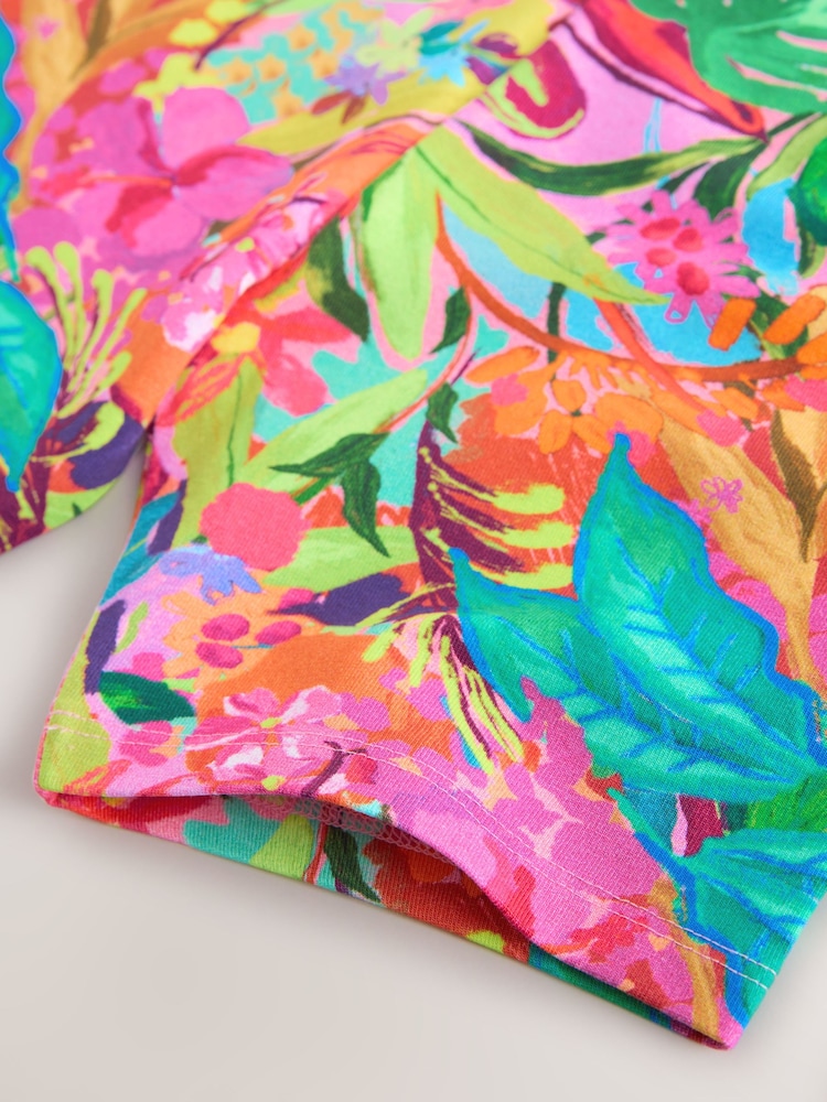 Pink Tropical Cycle Shorts (3-16yrs) - Image 7 of 7 Pink Tropical Cycle Shorts (3-16yrs) - Image 7 of 7