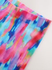 Pink/Blue Abstract Cycle Shorts (3-16yrs) - Image 6 of 7