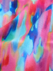 Pink/Blue Abstract Cycle Shorts (3-16yrs) - Image 7 of 7