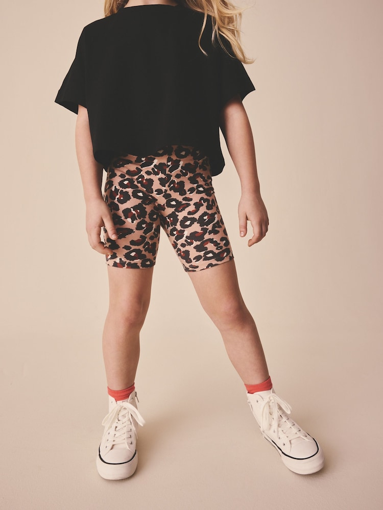 Animal Neutral Cycle Shorts (3-16yrs) - Image 1 of 7 Animal Neutral Cycle Shorts (3-16yrs) - Image 1 of 7