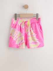 Pink/Yellow Tie Dye - জার্সি শর্টস (3-16বছর) - 4এর মধ্যে 1 ছবি