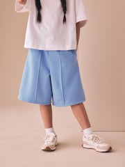 Albastru deschis - Pantaloni scurți largi (3-16ani) - Imaginea 1 din 7