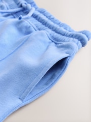 Albastru deschis - Pantaloni scurți largi (3-16ani) - Imaginea 7 din 7