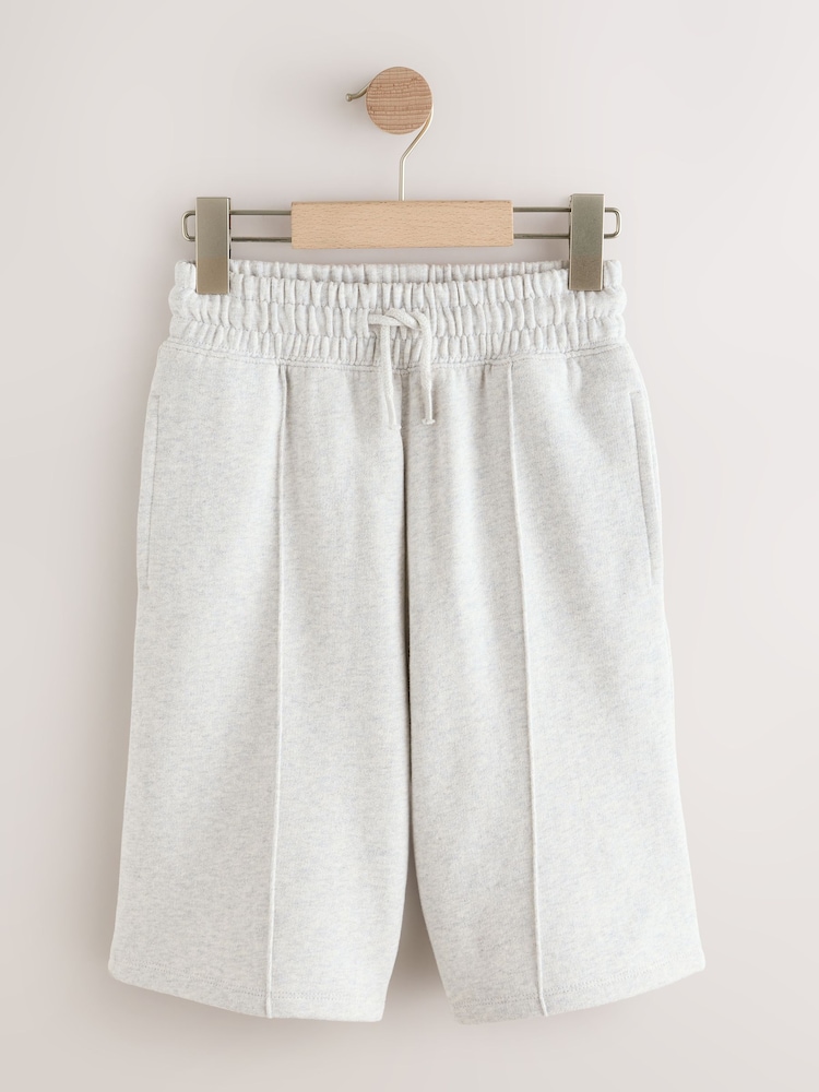 gri melanj - Pantaloni scurți largi (3-16ani) - Imaginea 1 din 4