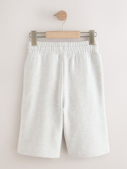 gri melanj - Pantaloni scurți largi (3-16ani) - Imaginea 2 din 4