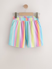彩虹条纹 - 纹理短裤（3-16岁） - 8的图像5｝