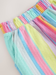 彩虹条纹 - 纹理短裤（3-16岁） - 8的图像8｝