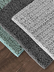 The Set 3 Pack Green/Grey Textured Bobble Bath Mats - Image 1 of 6