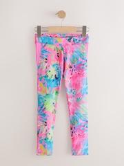 Pink/Multi Animal - بنطلون ضيق رياضي (3-16 سنوات) - صورة 1 من 4