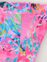 Pink/Multi Animal - بنطلون ضيق رياضي (3-16 سنوات) - صورة 4 من 4