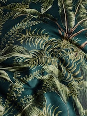 Clarke and Clarke Green Majorelle 200 Thread Count Duvet Cover and Pillowcase Set - Image 4 of 5