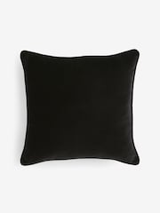 Clarke and Clarke Duma Leopard Embroidered Velvet Cushion - صورة 4 من 5