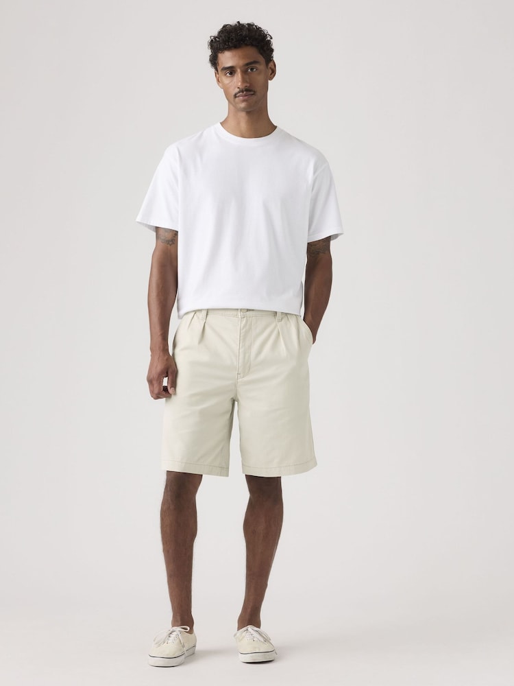Levi's® Pumice Twill Baggy Pleated Shorts - Image 2 of 6