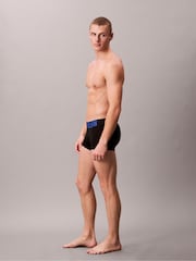 Calvin Klein Black 3 Pack Low Rise Trunks Intense Power Micro - Image 5 of 6