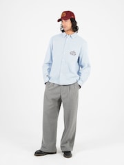 Prohibited Blue Club Dress Shirt - Image 4 of 7