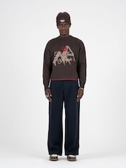 Prohibited Blue Double Pleated Club Pants - Image 2 of 5