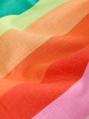 Dungi curcubeu - Rochie cu mâneci cu volane Ric Rac (3luni -8ani) - Imaginea 7 din 9