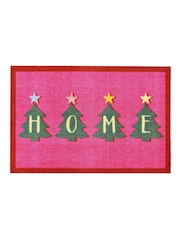 My Mat Pink Bright Christmas Mat - Image 2 of 4