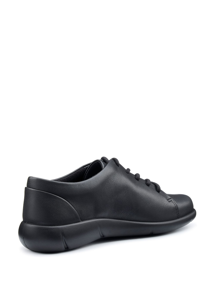 Hotter Black Regular Fit Dew II Lace-Up Shoes - Image 2 of 5