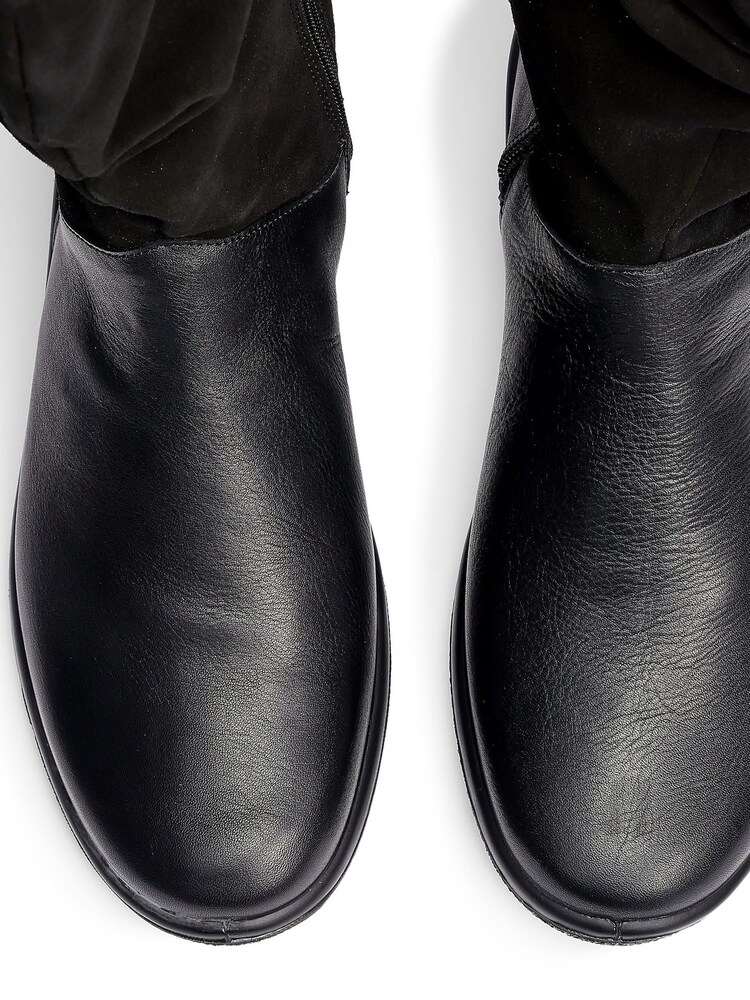 Hotter Black Wide Fit Mystery Zip Boots - Image 4 of 4 Hotter Black Wide Fit Mystery Zip Boots - Image 4 of 4
