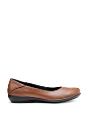 Hotter Brown Wide Fit Birdie Slip On Shoes - Image 1 of 4