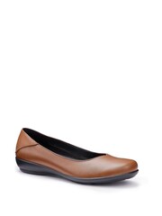 Hotter Brown Wide Fit Birdie Slip On Shoes - Image 2 of 4