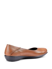 Hotter Brown Wide Fit Birdie Slip On Shoes - Image 3 of 4