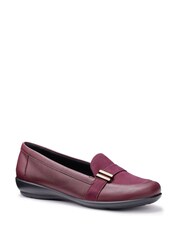 Hotter Red Regular Fit Clay Slip On Shoes - Image 2 of 4