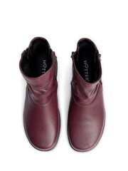 Hotter Red Wide Fit Whisper Zip Boots - Image 4 of 4