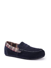 Hotter Blue Regular Fit Solace Slip-On Slippers - Image 3 of 4