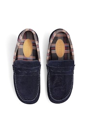 Hotter Blue Regular Fit Solace Slip-On Slippers - Image 4 of 4