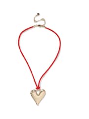 Aela Red Heart Short Pendant Necklace - Image 2 of 3