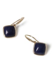 Aela Blue Stone Drop Earrings - Image 2 of 2