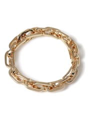 Aela Gold Tone Chain Wristwear Bracelet - Image 3 of 3